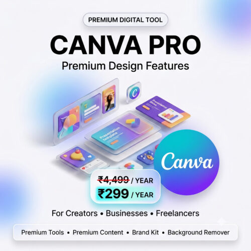 Canva Pro fearured Image Canva Pro Subscription – Premium Design Tools & Features