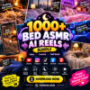 1000+ Bed ASMR AI Reels Bundle