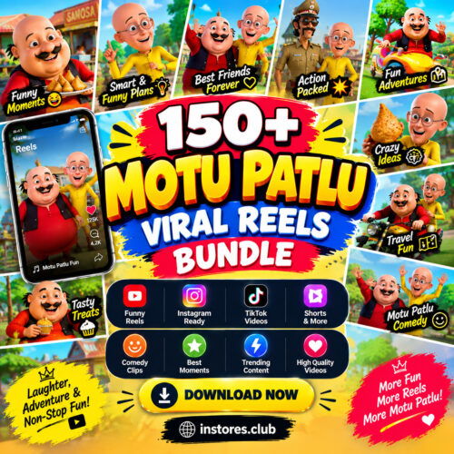 150+ Motu Patlu Viral Reels Bundle